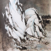 冬夜過海湄(76*71cm)