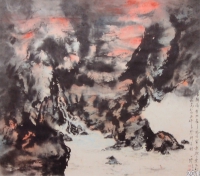 赤壁憶想(71*79cm)